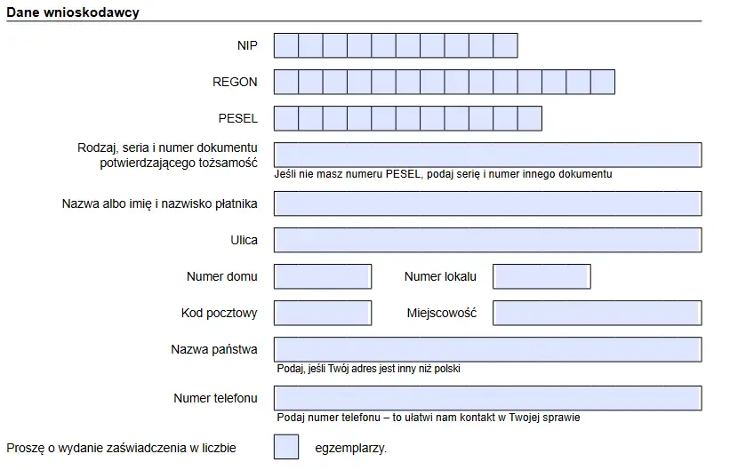 Zaświadczenie O Niezaleganiu Zus Jak Uzupełnić Wniosek 2132